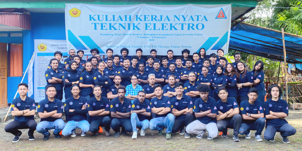 Kuliah Kerja Nyata Teknik Elektro UNCEN: Bersama Menuju Papua Terang di Kampung Tatui, Kepulauan Yapen