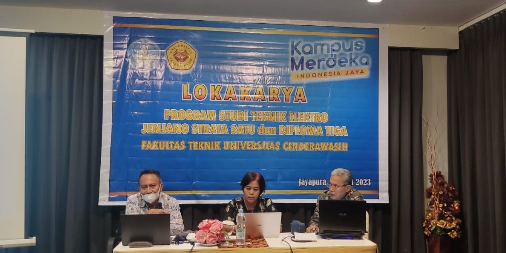 Jurusan Elektro UNCEN Mengadakan Lokakarya Kurikulum untuk Program Studi Teknik Elektro Jenjang Strata Satu dan Diploma Tiga