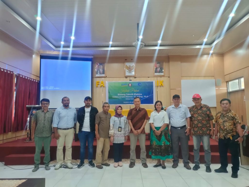 Jurusan Elektro UNCEN Berpartisipasi dalam Seminar Nasional Teknik Elektro (SEMNASTEK) 2024 di Kendari